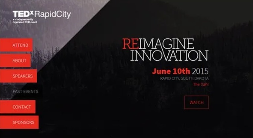 TEDxRapidCity 2015 event website