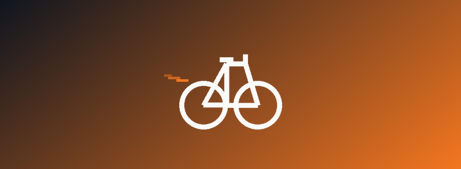 Bicycle icon representing a specialty retail website guide