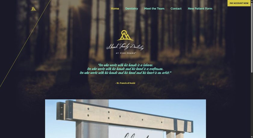 Schaack Family Dentistry website preview