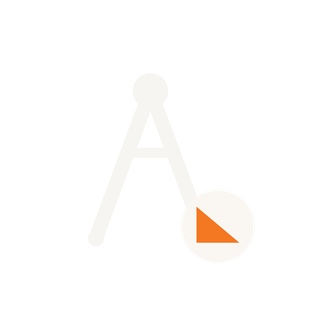 Drafting compass icon representing an architecture firm