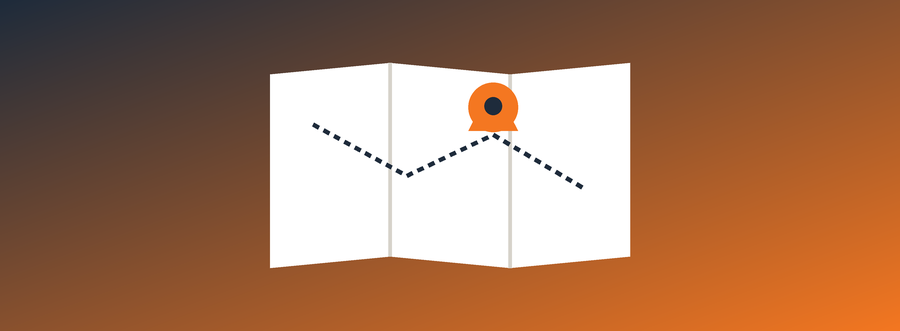 Trifold map icon representing a regional planning agency