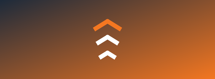 Ascending chevron icon representing skill progression at a movement studio